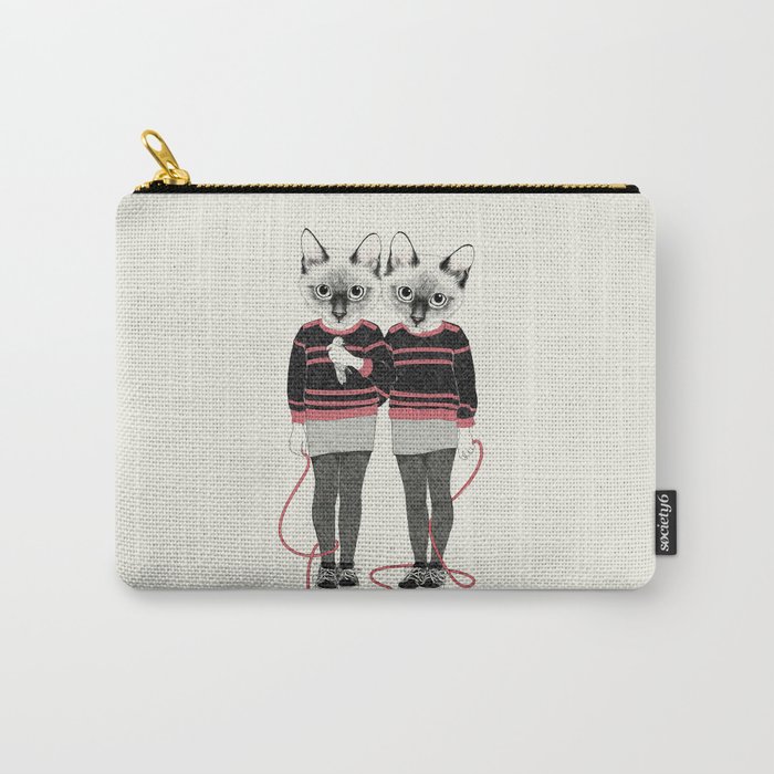 siamese twins Carry-All Pouch