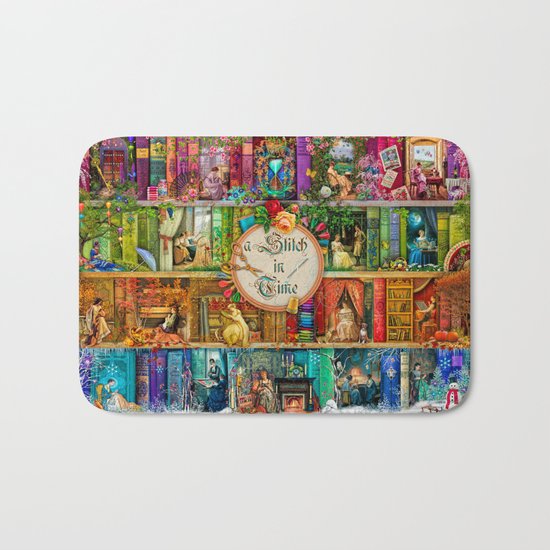 A Stitch In Time Bath Mat