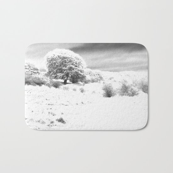 Haresfield In The Snow Bath Mat