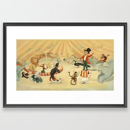 The Circus Dream by Emily Winfield Martin Framed Art Print