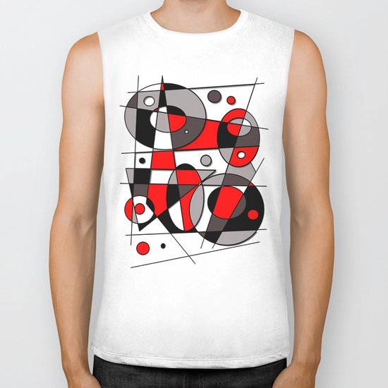 Abstract #44 Biker Tank
