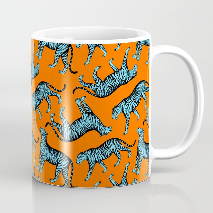 Tigers (Orange and Blue) Coffee Mug