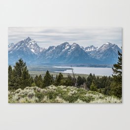 Grand Tetons National Park Canvas Print