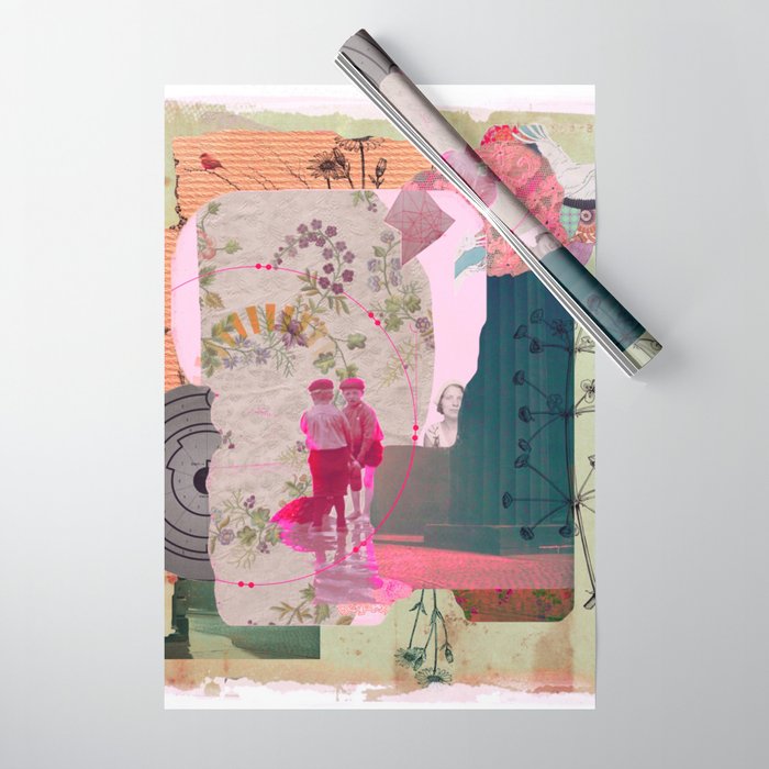 Summer memories collage Wrapping Paper