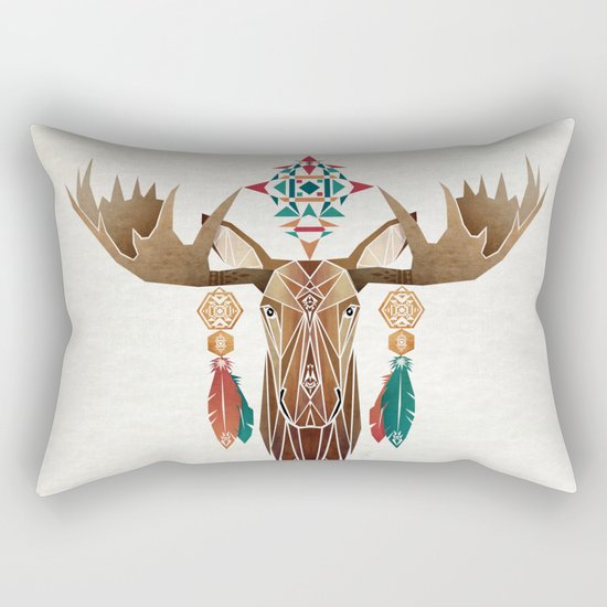 moose Rectangular Pillow