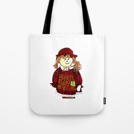 Strawgirl jGibney The MUSEUM Society6 Gifts Tote Bag