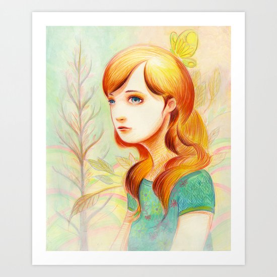 Sweet Yulia Art Print