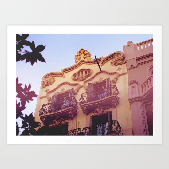 Gran de gràcia . Art Print
