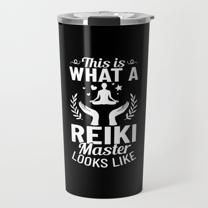 Reiki Healer Energy Healing Music Master Stone Travel Mug