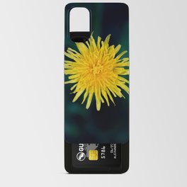yellow flower in the middle Android Card Case