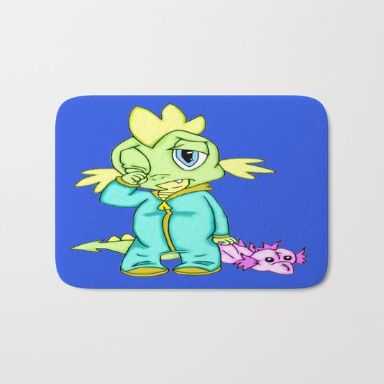 Sleepy Baby Dino Bath Mat