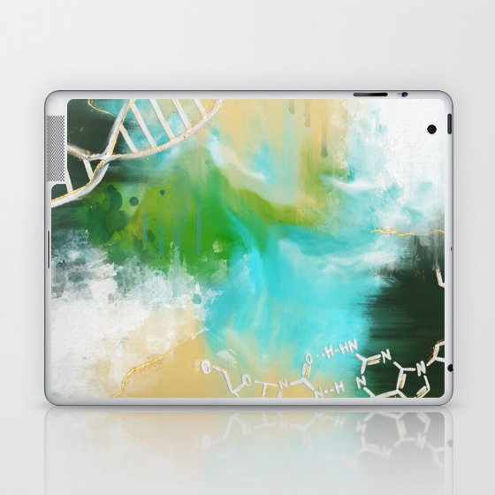 Abstract DNA Laptop & iPad Skin