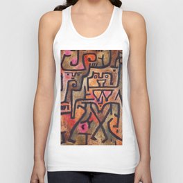 Paul Klee - Forest Witches - 1938 Artwork Reproduction for Tshirts Posters Prints Men Women and Kids Tank Top