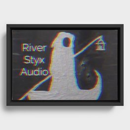 River Styx Audio Logo Framed Canvas