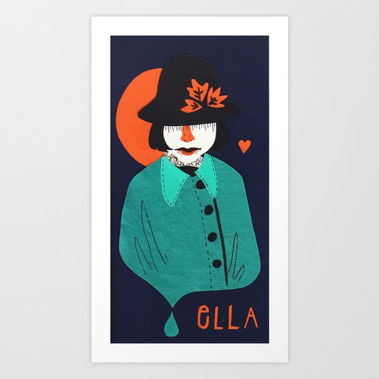 Ella Art Print