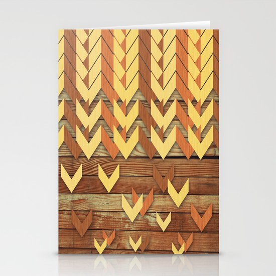 ZigZag Woody Stationery Cards