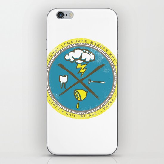 National Lemonade Makers Society Crest iPhone & iPod Skin