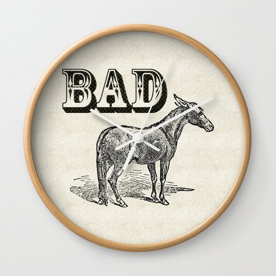 Bad Ass Wall Clock