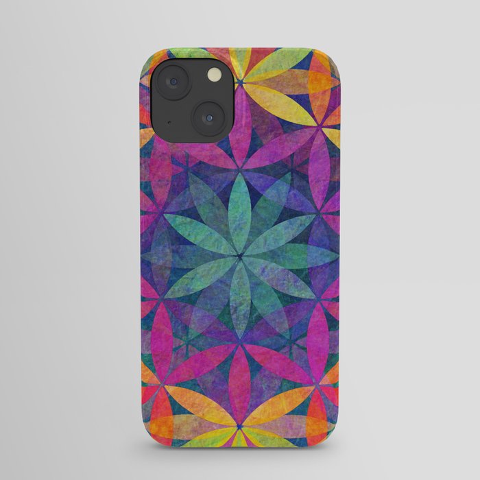 The Flower of Life variation iPhone Case