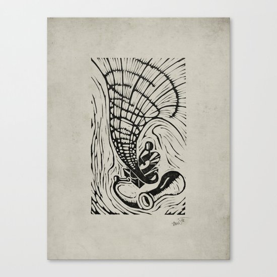 Gramophone Canvas Print