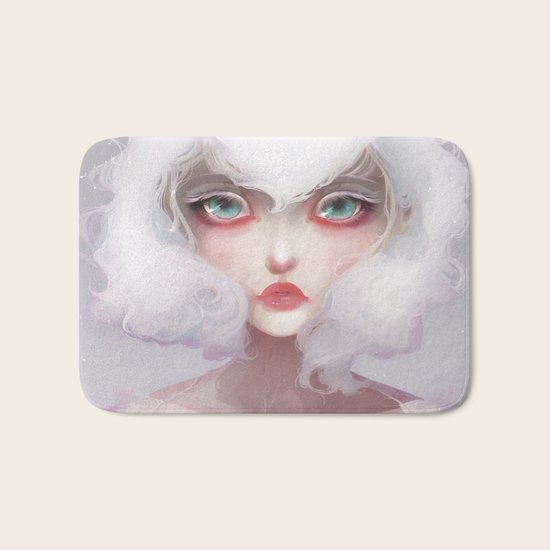 Le coeur des crocus... Bath Mat