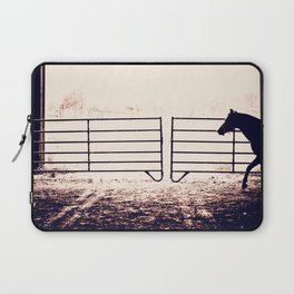 Horse Silhouette Laptop Sleeve