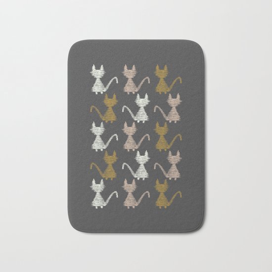 Cat pattern 2 Bath Mat