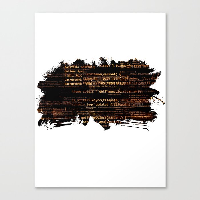 I am the programmer of my life Canvas Print