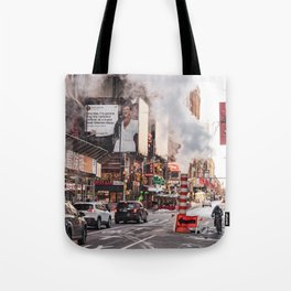New York City Steam in the Street | Photography Tote Bag