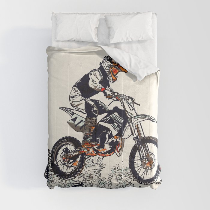 "High Flyer" Motocross Racer Comforter