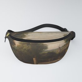 Vintage painting by Constable Fanny Pack