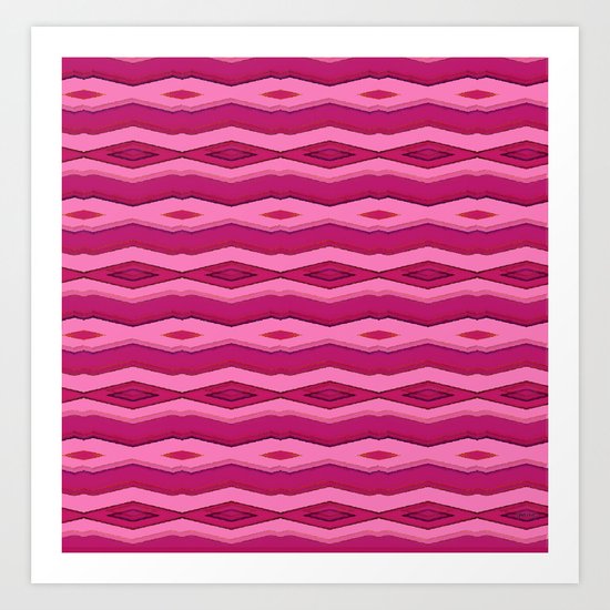 Pink Art Print