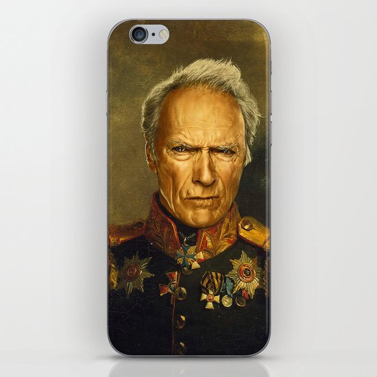 Clint Eastwood - replaceface iPhone & iPod Skin