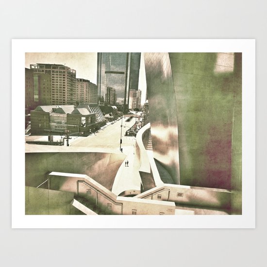 Walt Disney Concert Hall, Los Angeles Art Print