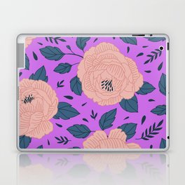 Pink Flowers Laptop Skin
