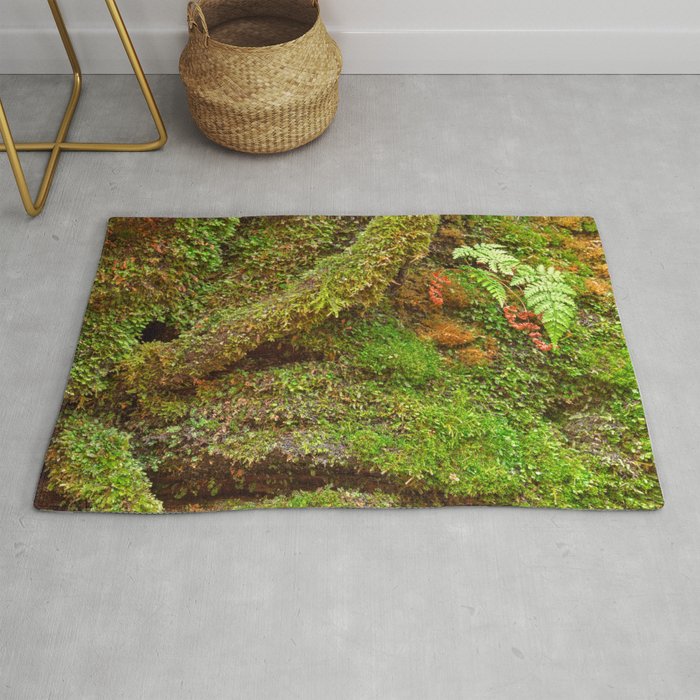 Moss Hysteria Rug By Somadjinn Society6