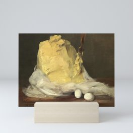 Mound of Butter by Antoine Vollon, 1875 Mini Art Print