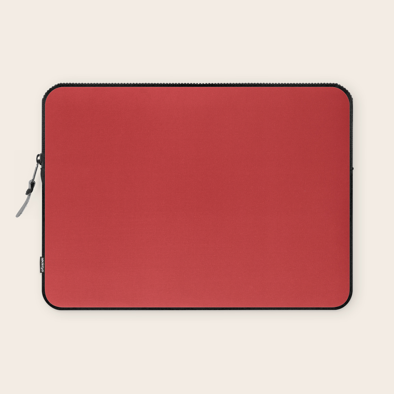 Madder Lake Soid Color Laptop Sleeve By Makeitcolorful Society6