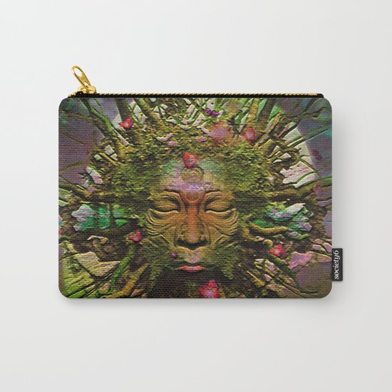 " The nature acts, the man makes. " Carry-All Pouch