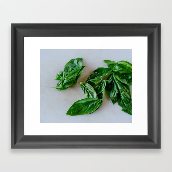 Basil Framed Art Print
