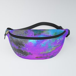 Color Cracking Fanny Pack