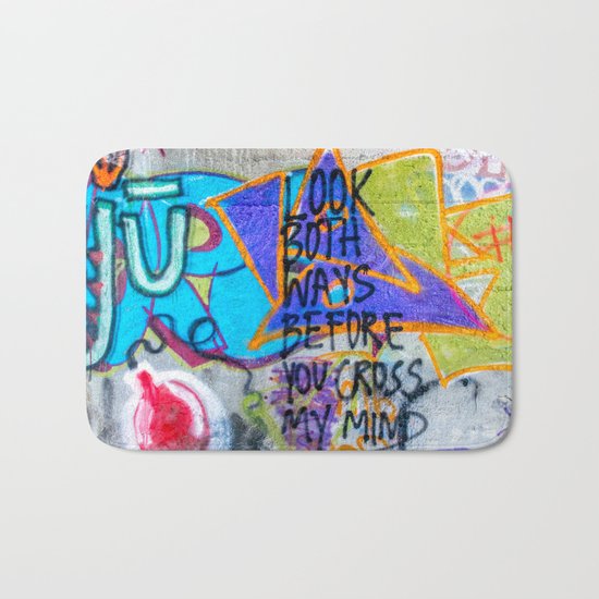 Look Both Ways Bath Mat