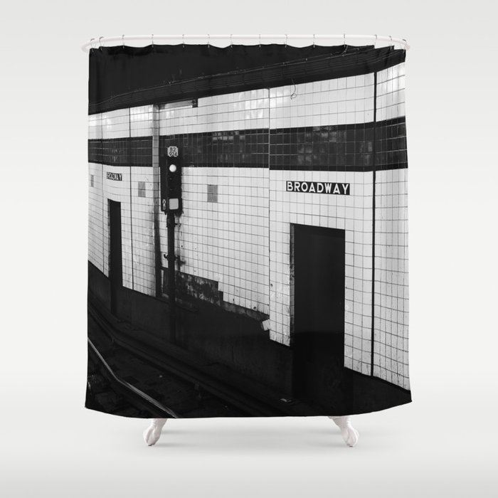New York Subway Shower Curtain By Bethanyyoung Society6