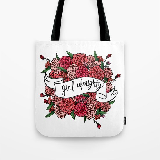 girl almighty Tote Bag