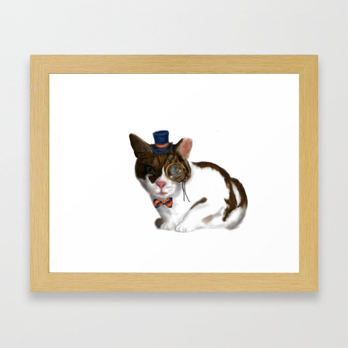 Oliver Twist: Society Cat. Framed Art Print