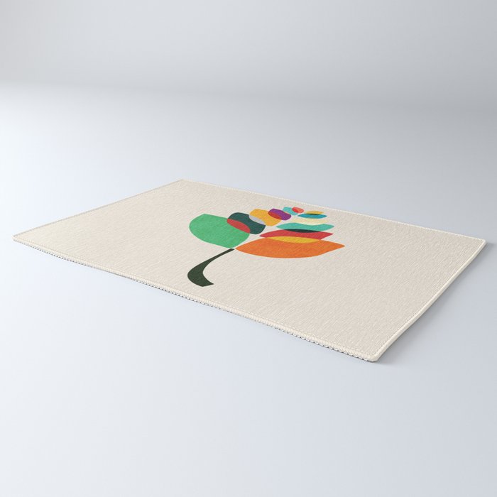 Lotus flower Rug by budikwan | Society6