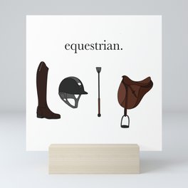Equestreian Mini Art Print