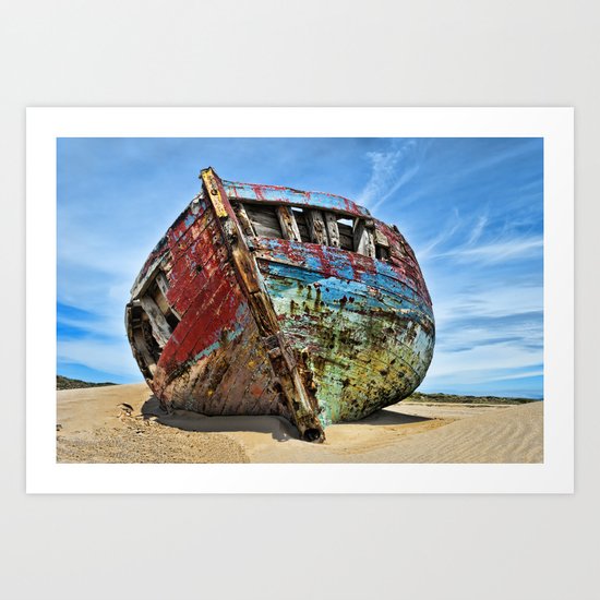 Wreck Art Print
