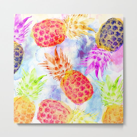 Pineapple's Rhapsody Metal Print