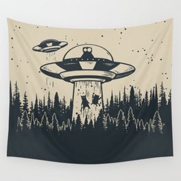 Unidentified Feline Object Wall Tapestry